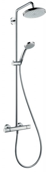 Duschsystem Hansgrohe Croma 220 Air 1jet Showerpipe - 27185000