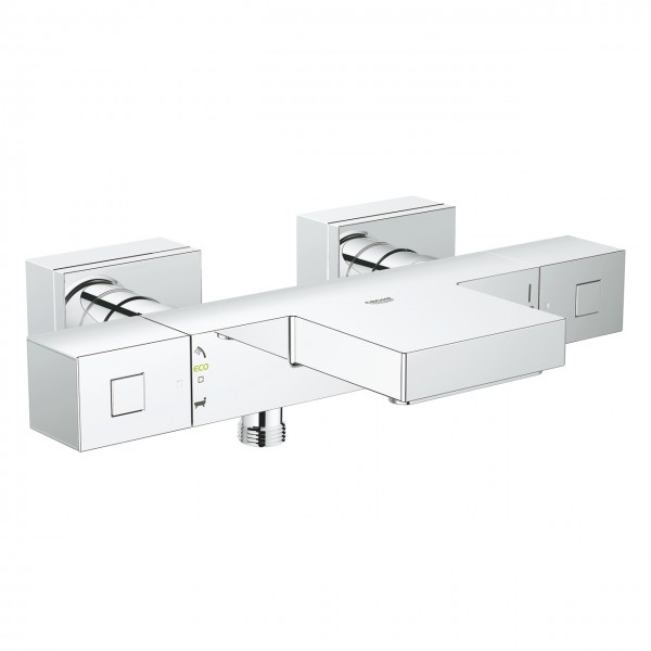 Wannen-Thermostat Grohe Grohtherm Cube, Wandmontage, chrom - 34497000