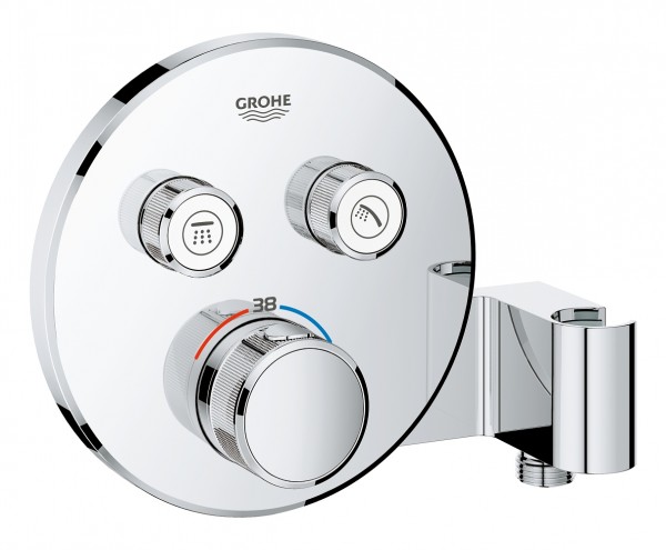 Thermostat Grohtherm SmartControl mit 2 Absperrventilen und Brauseanschluss - 29120000