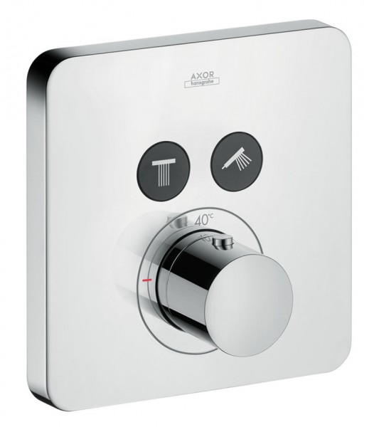 Axor ShowerSelect Soft Thermostat Unterputz für 2 Verbraucher - 36707000