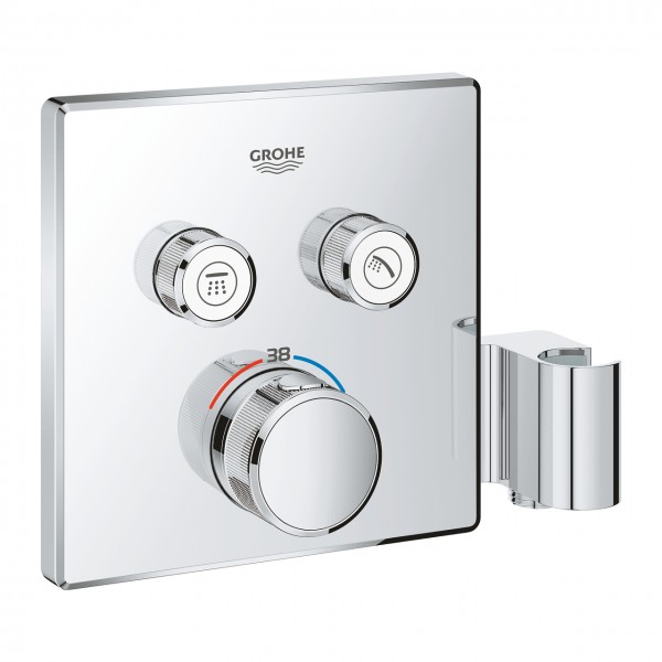 Thermostat Grohtherm SmartControl mit 2 Absperrventilen und Brauseanschluss - 29125000