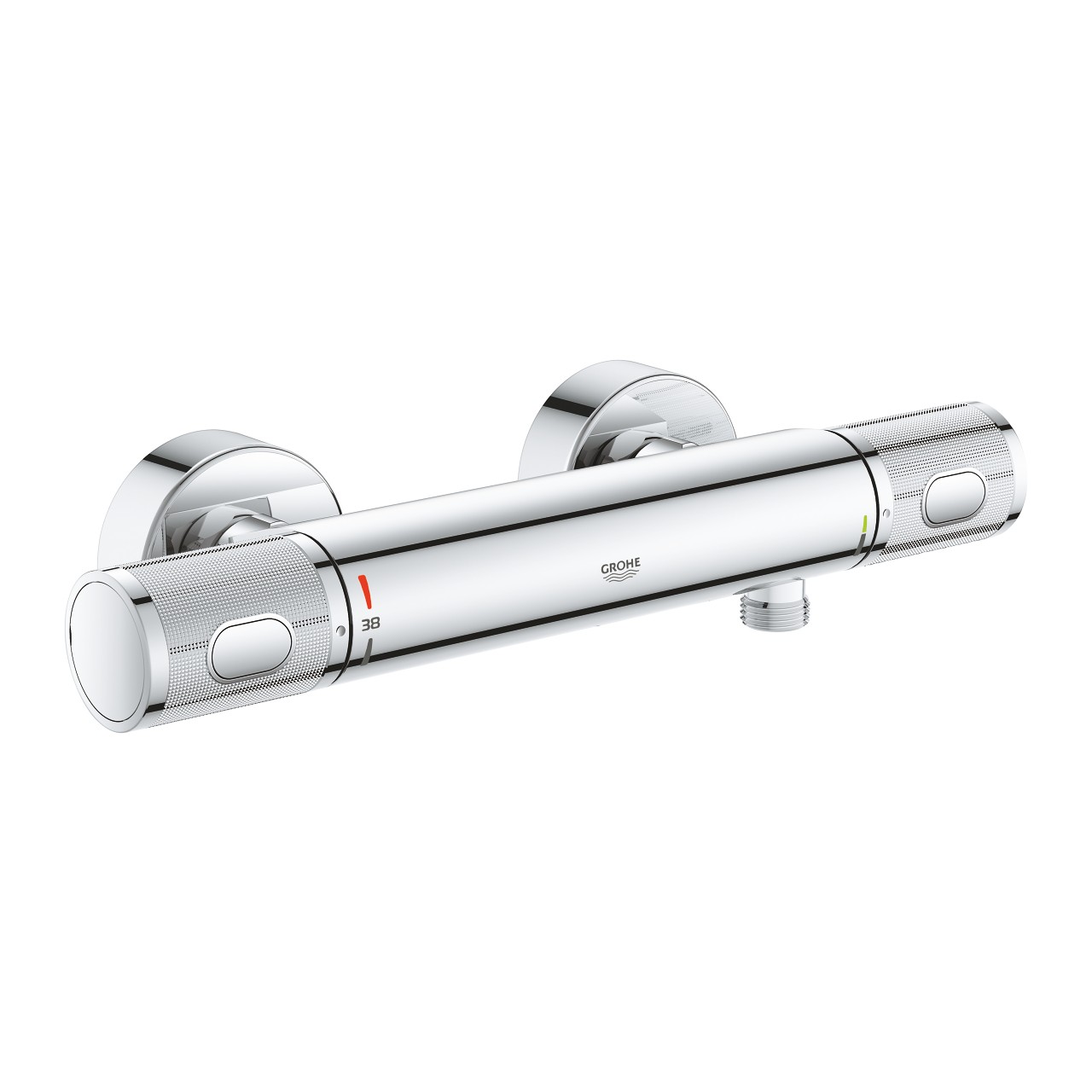 Thermostatmischer Grohe Grohtherm 1000 Performance fuer Dusche, Wandmontage, chrom - 34776000
