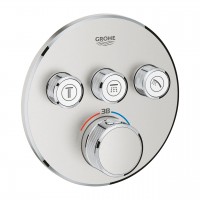 Thermostat Grohtherm SmartControl mit 3 Absperrventilen, Ausführung supersteel - 29121DC0