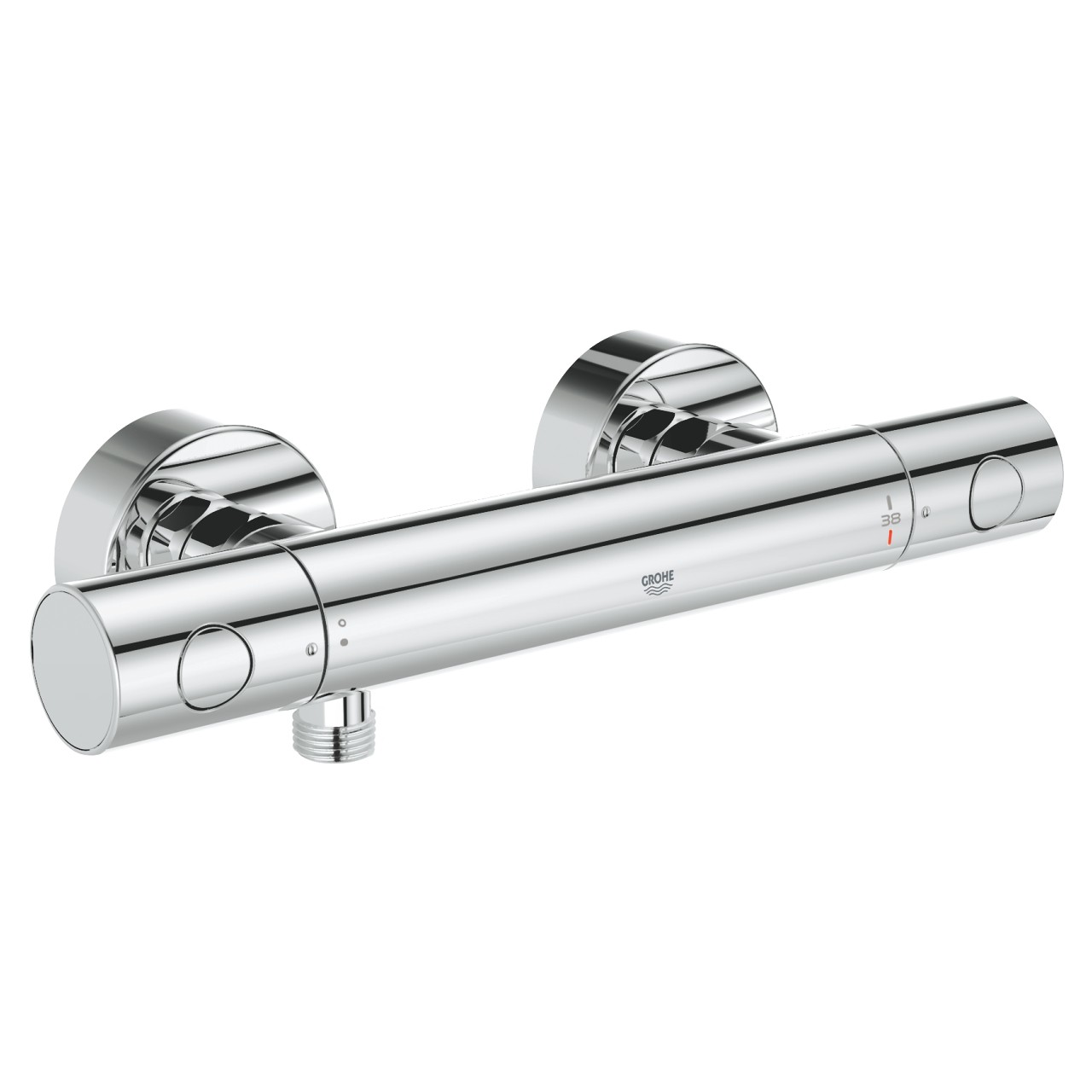 Thermostatmischer Grohe Grohtherm 1000 Cosmopolitan M fuer Dusche, chrom - 34065002