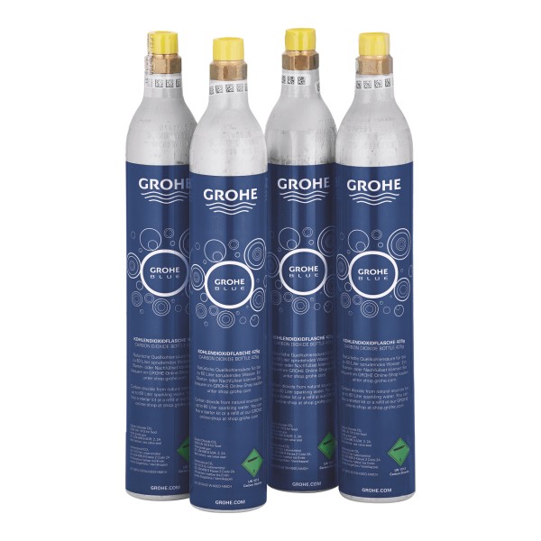 GROHE Blue Starterset 425 g CO2 Flaschen (4 Stück) 40422000